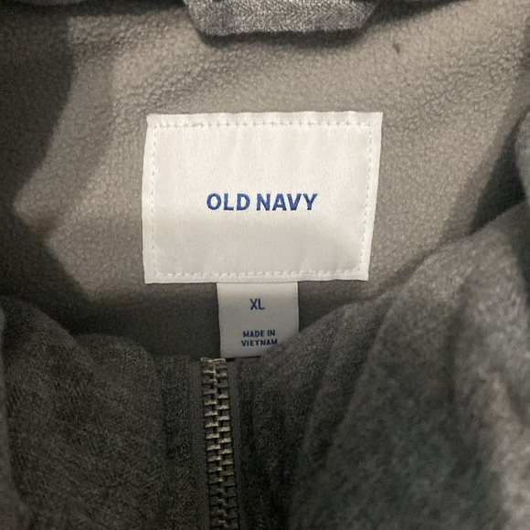 Old Navy Grey Puffer Full Zipper Vest | Size XL | Grey | Unisex - Picture 5 of 12